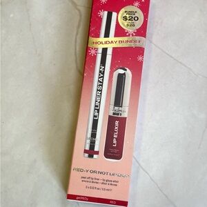 Sacha Lip Liner Stay'n and Lip Elixir Set - Red